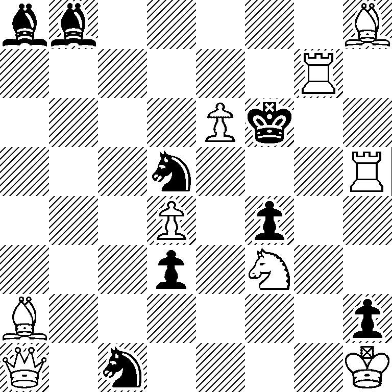bb5B/6R1/4Pk2/3n3R/3P1p2/3p1N2/B6p/Q1n4K