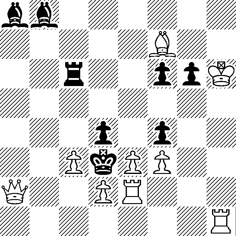 bb6/5B2/2r2ppK/8/3p1p2/2PkPP2/Q2PR3/7R