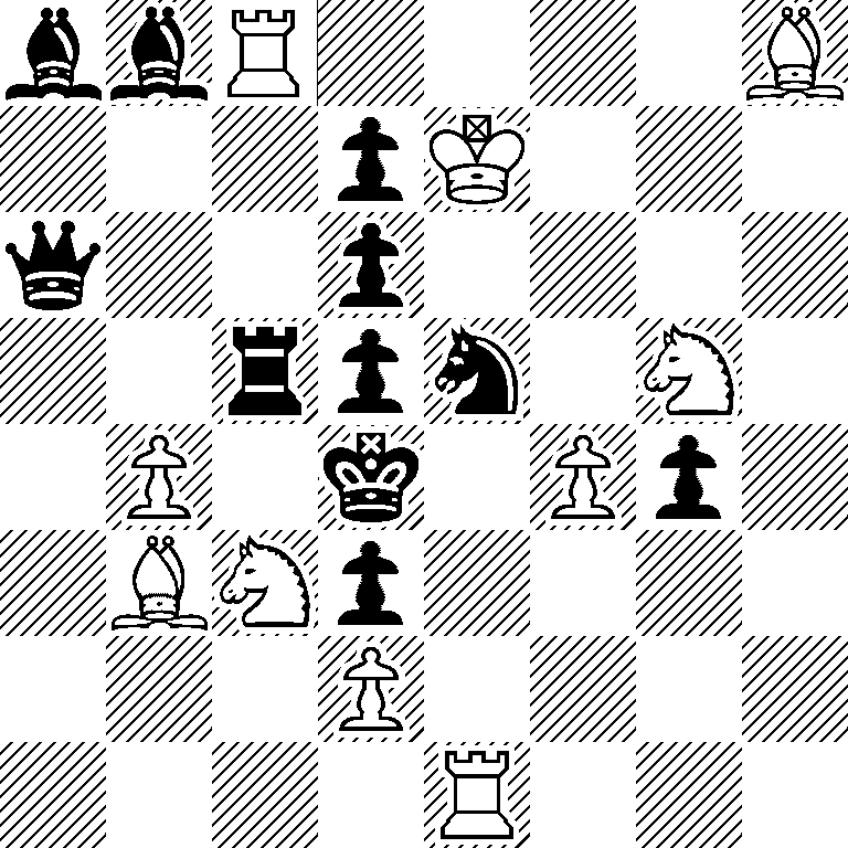 bbR4B/3pK3/q2p4/2rpn1N1/1P1k1Pp1/1BNp4/3P4/4R3