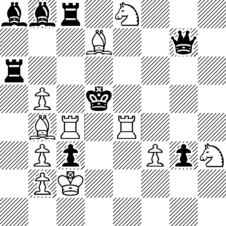 bbr1N3/3B2q1/r7/1P1k4/1BR1R3/1Pp2PpN/1PK5/8