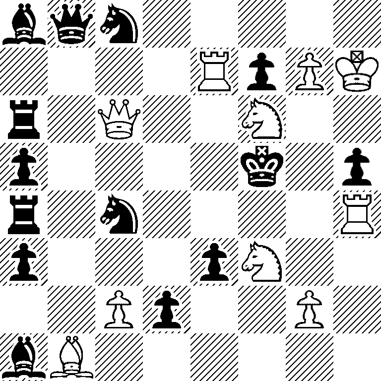 bqn5/4RpPK/r1Q2N2/p4k1p/r1n4R/p3pN2/2Pp2P1/bB6