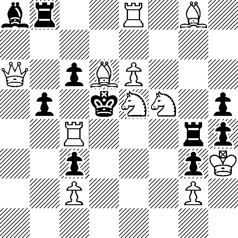 br2R1B1/8/Q1pBP3/1p1kNN1p/2R3rp/2p3pK/2P3P1/8