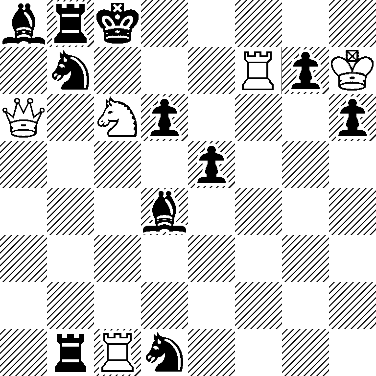 brk5/1n3RpK/Q1Np3p/4p3/3b4/8/8/1rRn4