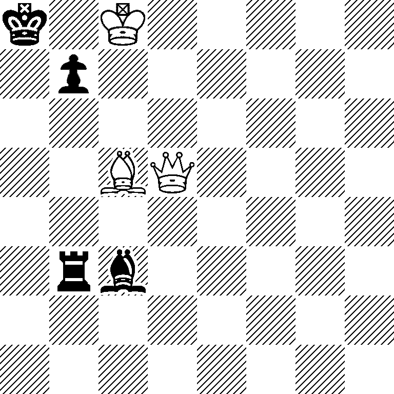 k1K5/1p6/8/2BQ4/8/1rb5/8/8