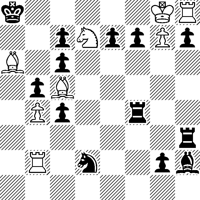 k5KR/2pNppPp/B1p5/1pB5/1Pp2r2/7r/1R1n2pb/8