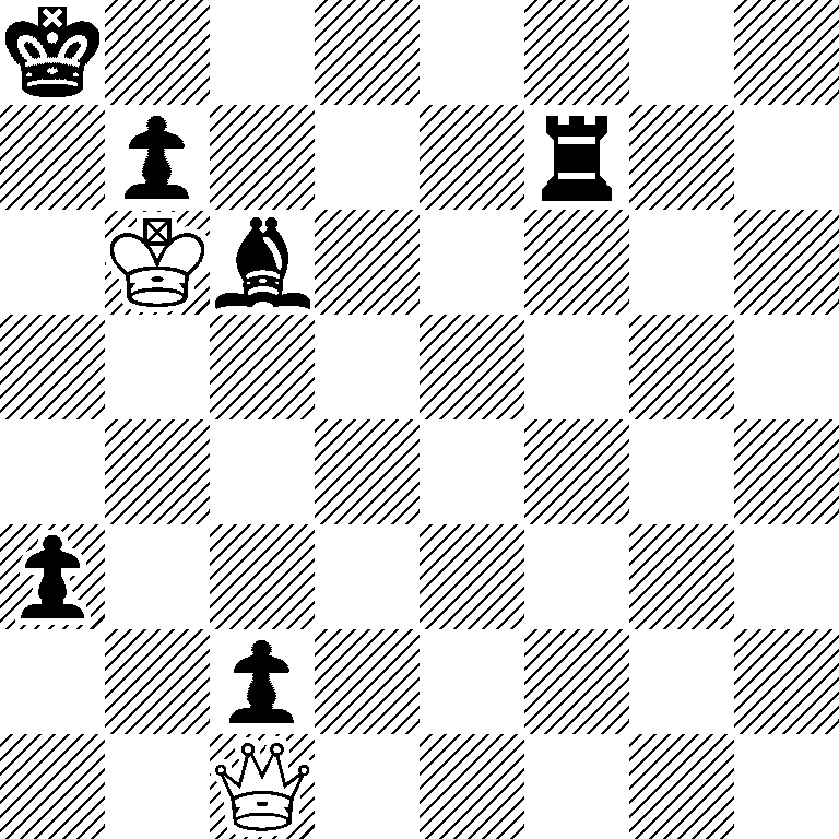 k7/1p3r2/1Kb5/8/8/p7/2p5/2Q5