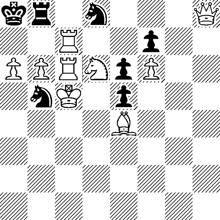 kr1n3Q/2R2p2/PPRNpP2/1nK1p3/4B3/8/8/8