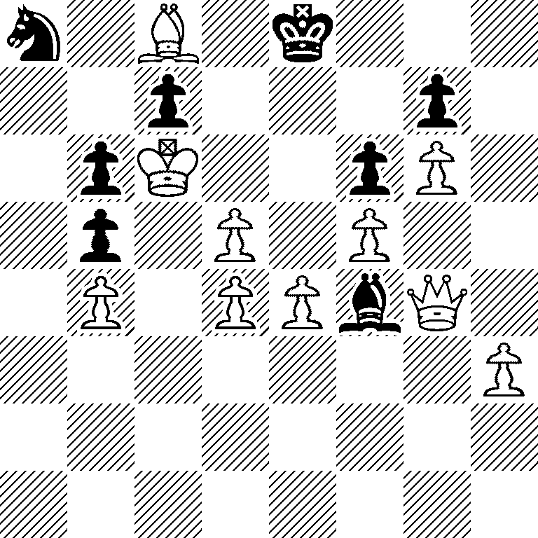 n1B1k3/2p3p1/1pK2pP1/1p1P1P2/1P1PPbQ1/7P/8/8