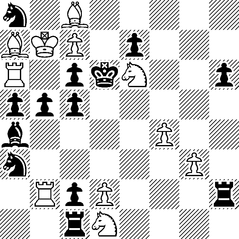 n1B5/BKP1p3/R1pkN2p/ppp5/b4P2/n5P1/1RpP3r/2rN4