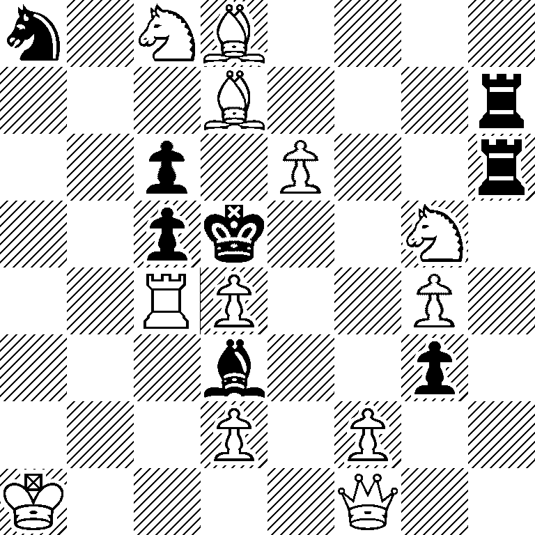 n1NB4/3B3r/2p1P2r/2pk2N1/2RP2P1/3b2p1/3P1P2/K4Q2