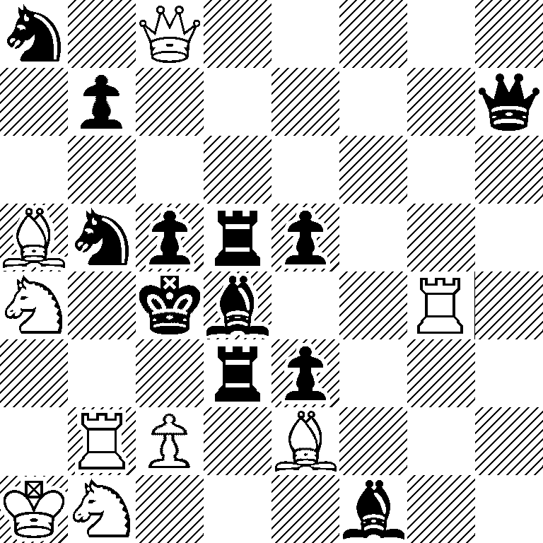 n1Q5/1p5q/8/Bnprp3/N1kb2R1/3rp3/1RP1B3/KN3b2