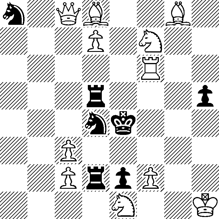 n1QB2B1/3P1N2/5R2/3r3p/3nk3/2P5/2PrpP2/4N2K