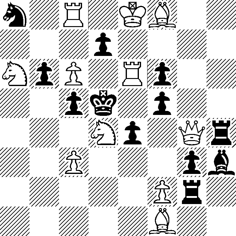 n1R1KB2/3p4/NpP1Rp2/2pk1p2/3Np1Qr/2P3pb/5Pr1/5B2