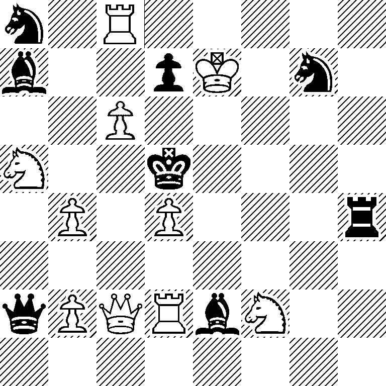 n1R5/b2pK1n1/2P5/N2k4/1P1P3r/8/qPQRbN2/8