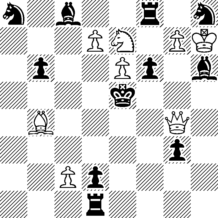 n1b2r1n/3PN1PK/1p2Pp1b/4k3/1B4Q1/6p1/2Pp4/3r4