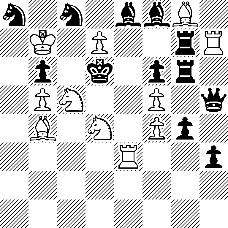 n1n1bbB1/1K1P2rR/1p1k1pr1/1PN2P1q/1B1N1Pp1/4R2p/8/8