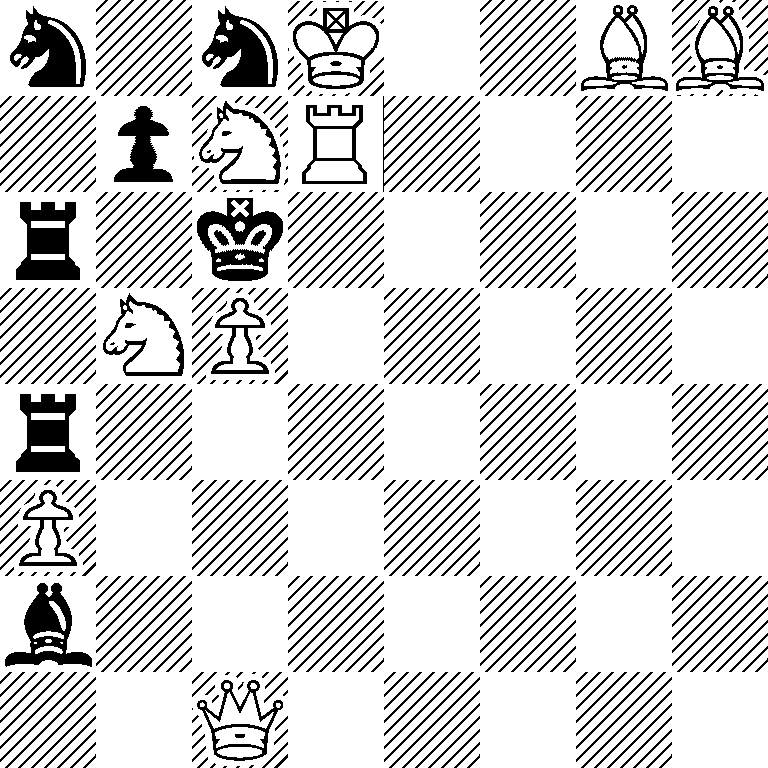 n1nK2BB/1pNR4/r1k5/1NP5/r7/P7/b7/2Q5