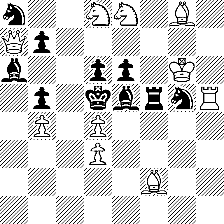 n2NN1B1/Qp6/b2pp1K1/1p1kbrnR/1P1P4/3P4/5B2/8