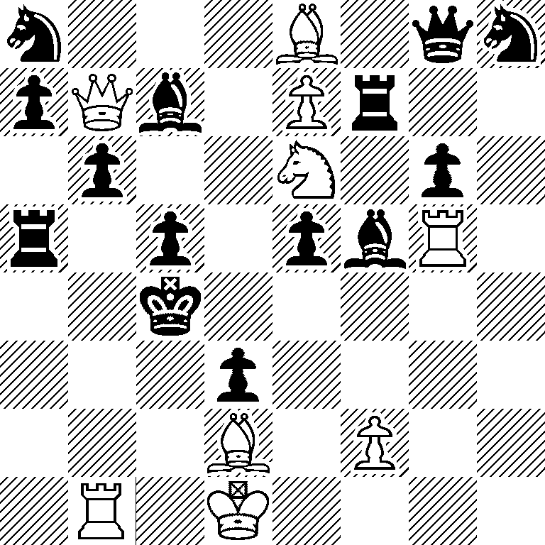 n3B1qn/pQb1Pr2/1p2N1p1/r1p1pbR1/2k5/3p4/3B1P2/1R1K4