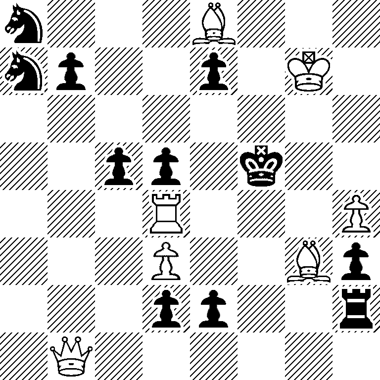 n3B3/np2p1K1/8/2pp1k2/3R3P/3P2Bp/3pp2r/1Q6