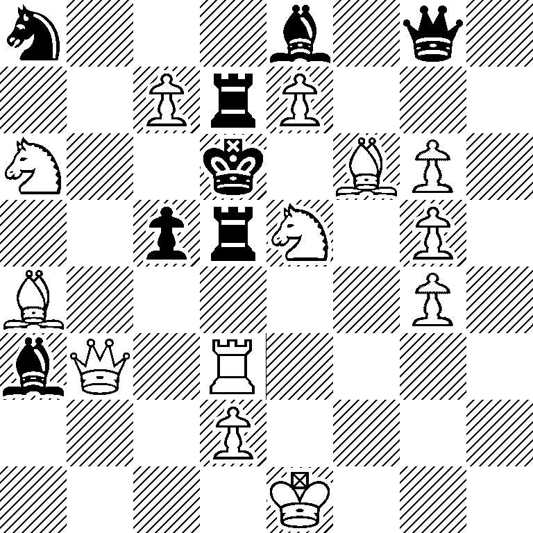 n3b1q1/2PrP3/N2k1BP1/2prN1P1/B5P1/bQ1R4/3P4/4K3