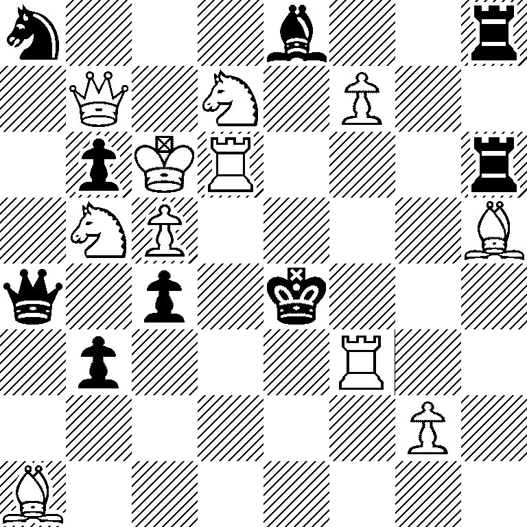 n3b2r/1Q1N1P2/1pKR3r/1NP4B/q1p1k3/1p3R2/6P1/B7