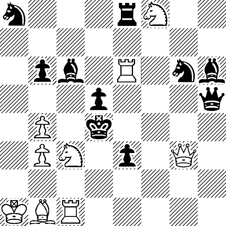 n3rN2/8/1pb1R1nb/3p3q/1P1k4/1PN1p1Q1/8/KBR5