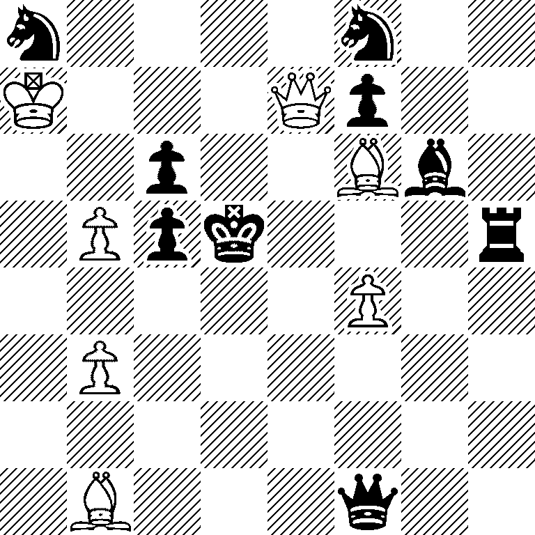 n4n2/K3Qp2/2p2Bb1/1Ppk3r/5P2/1P6/8/1B3q2