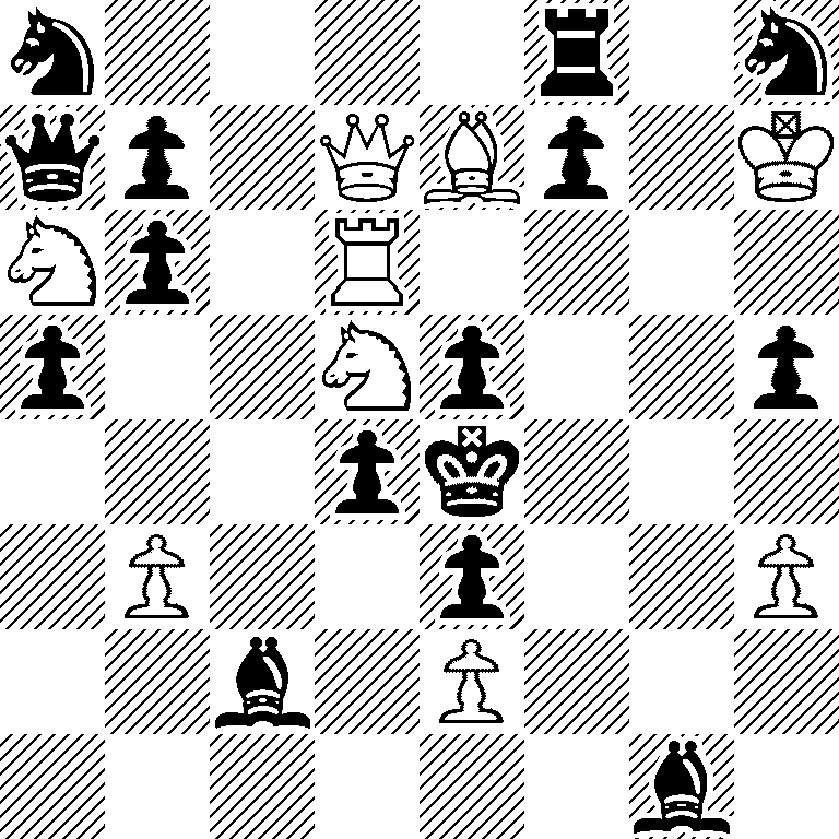 n4r1n/qp1QBp1K/Np1R4/p2Np2p/3pk3/1P2p2P/2b1P3/6b1