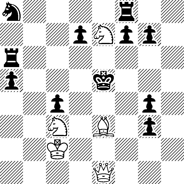 n4r2/3pNpp1/r7/p3k3/2p3p1/2N1B1p1/2K5/4Q3