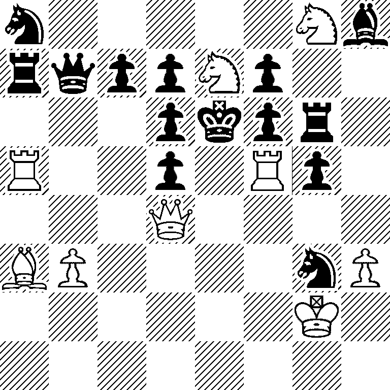 n5Nb/rqppNp2/3pkpr1/R2p1Rp1/3Q4/BP4nP/6K1/8