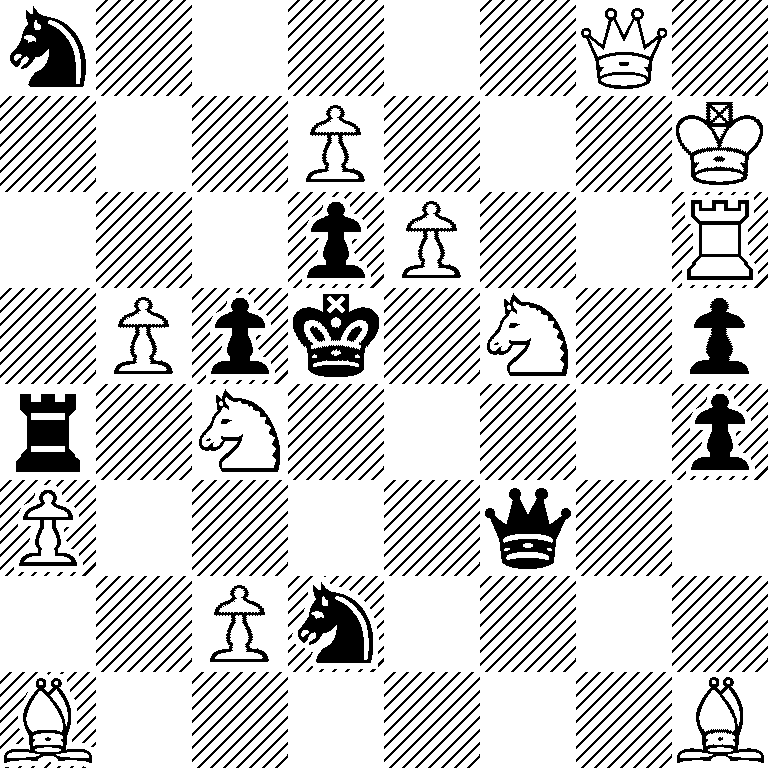 n5Q1/3P3K/3pP2R/1Ppk1N1p/r1N4p/P4q2/2Pn4/B6B