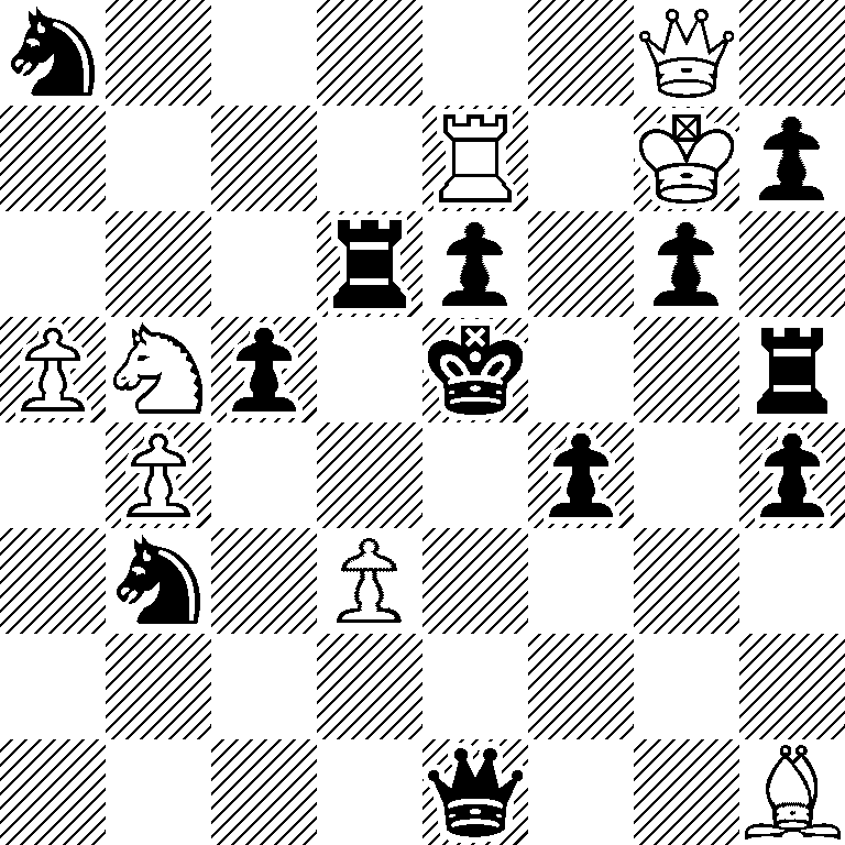 n5Q1/4R1Kp/3rp1p1/PNp1k2r/1P3p1p/1n1P4/8/4q2B