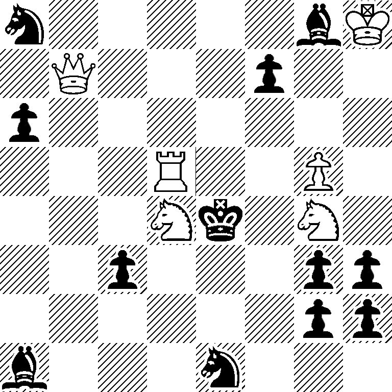 n5bK/1Q3p2/p7/3R2P1/3Nk1N1/2p3pp/6pp/b3n3