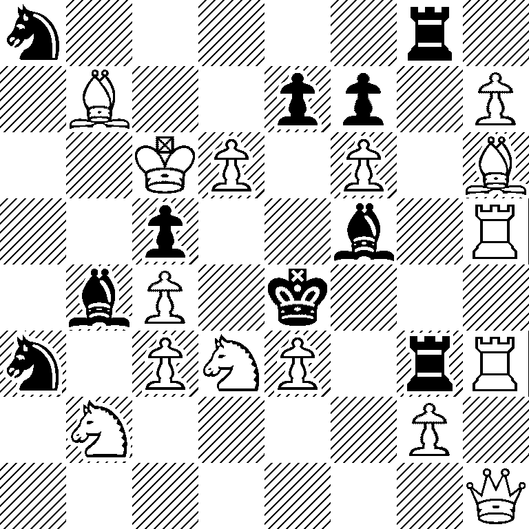 n5r1/1B2pp1P/2KP1P1B/2p2b1R/1bP1k3/n1PNP1rR/1N4P1/7Q
