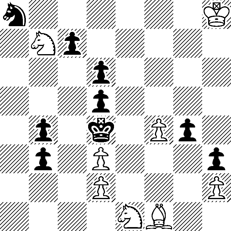 n6K/1Np5/3p4/3p4/1p1k1Pp1/1p1P3p/3P3P/4NB2