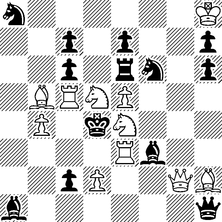 n6K/2p1p2p/2p1rn1p/1BRNP3/1P1kN3/4Rb2/2pP2QB/b6q