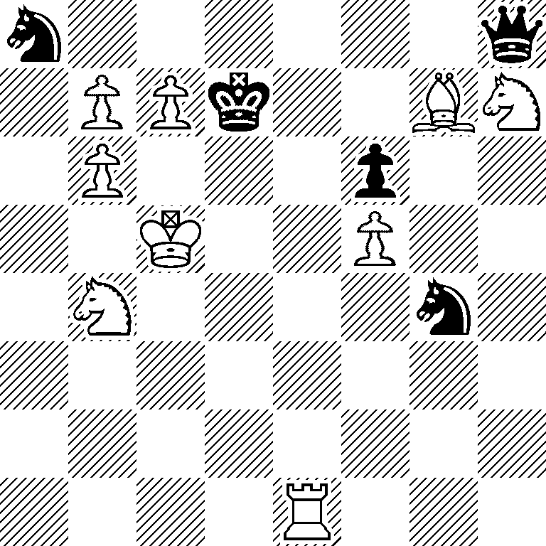 n6q/1PPk2BN/1P3p2/2K2P2/1N4n1/8/8/4R3