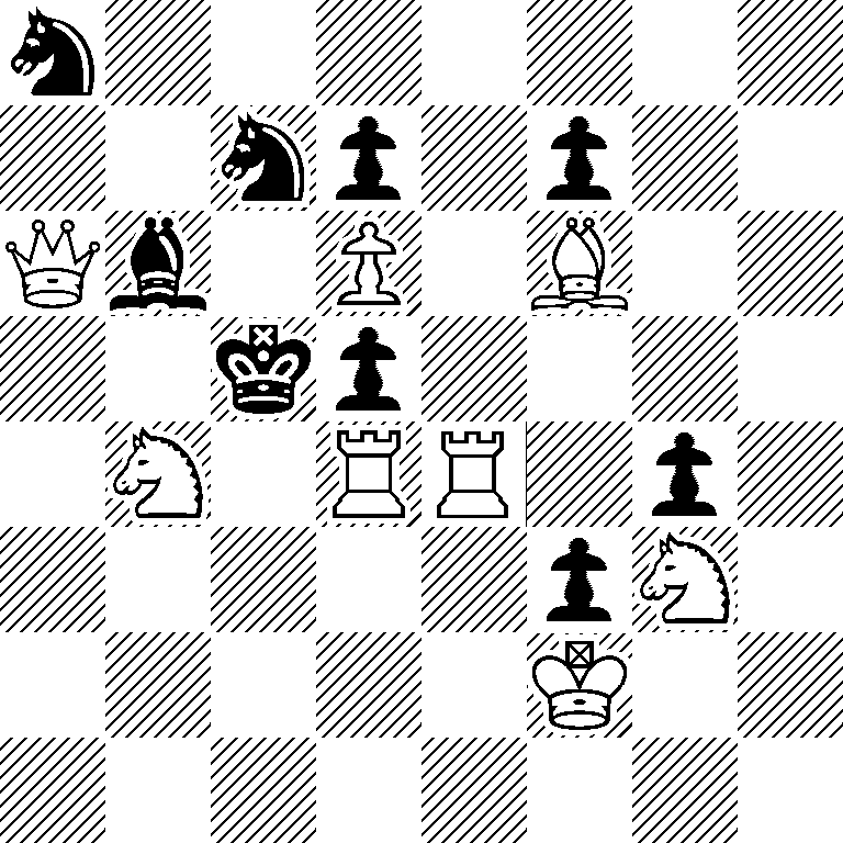 n7/2np1p2/Qb1P1B2/2kp4/1N1RR1p1/5pN1/5K2/8