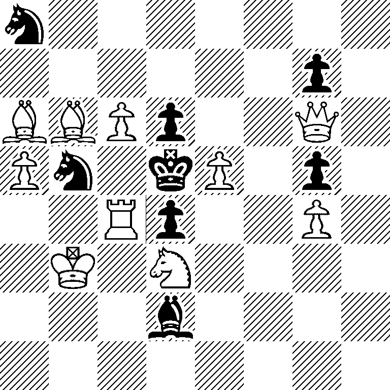 n7/6p1/BBPp2Q1/Pn1kP1p1/2Rp2P1/1K1N4/3b4/8