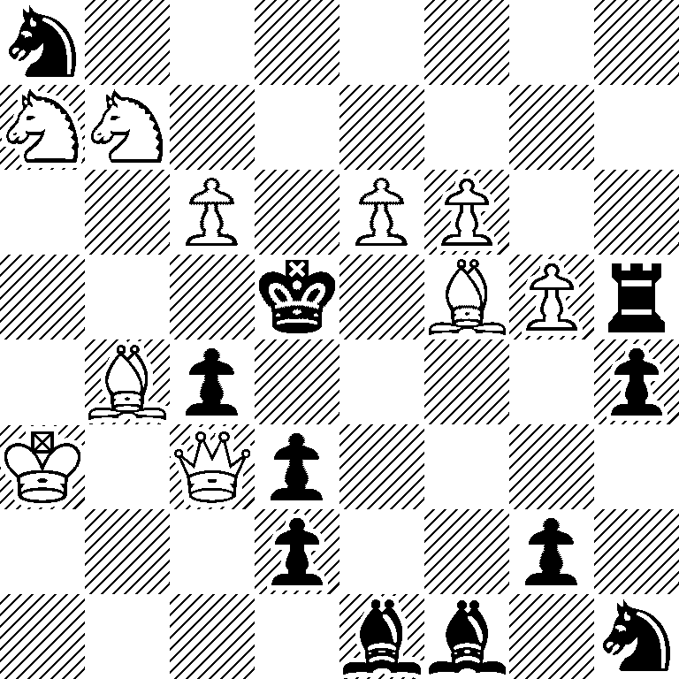 n7/NN6/2P1PP2/3k1BPr/1Bp4p/K1Qp4/3p2p1/4bb1n