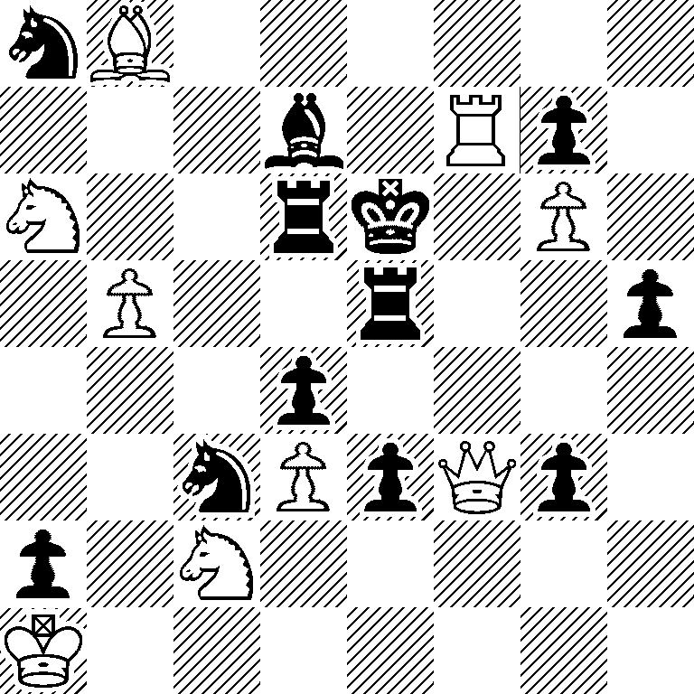 nB6/3b1Rp1/N2rk1P1/1P2r2p/3p4/2nPpQp1/p1N5/K7