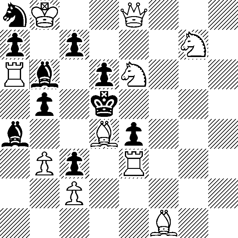 nK2Q3/p1p3N1/Rb1pN3/1p1k4/b2Bp3/1Pp1R3/2P5/5B2