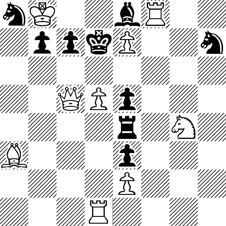 nK2bR2/1ppkP2n/8/2QPp3/4r1N1/B3p3/4P3/3R4