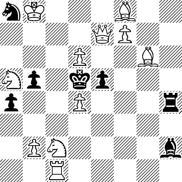 nK3B2/4QP2/3P2B1/Np1kp3/p2P3r/8/1PN4b/2R5