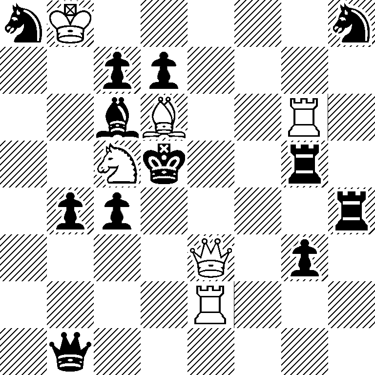 nK5n/2pp4/2bB2R1/2Nk2r1/1pp4r/4Q1p1/4R3/1q6