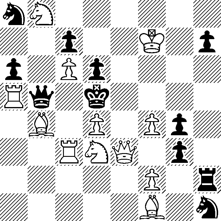 nN6/2p2K1p/p1Pp4/Rq1k4/1B1P1Pp1/2RNQ1p1/5P1r/5B1n