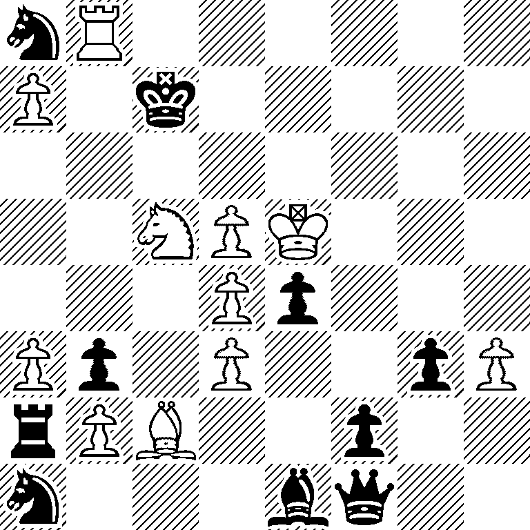 nR6/P1k5/8/2NPK3/3Pp3/Pp1P2pP/rPB2p2/n3bq2