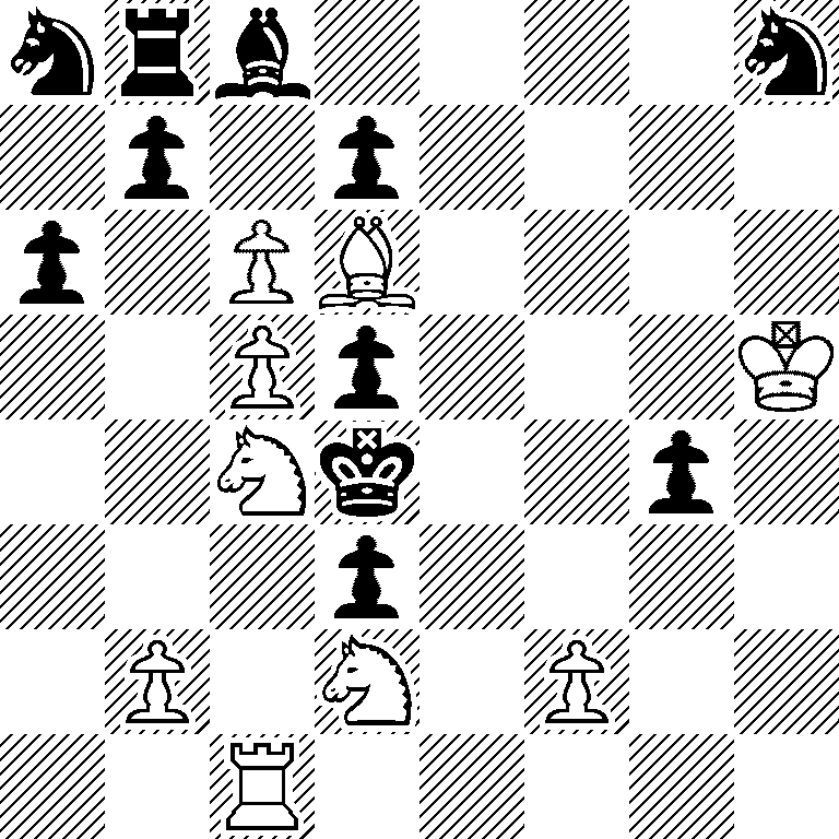 nrb4n/1p1p4/p1PB4/2Pp3K/2Nk2p1/3p4/1P1N1P2/2R5