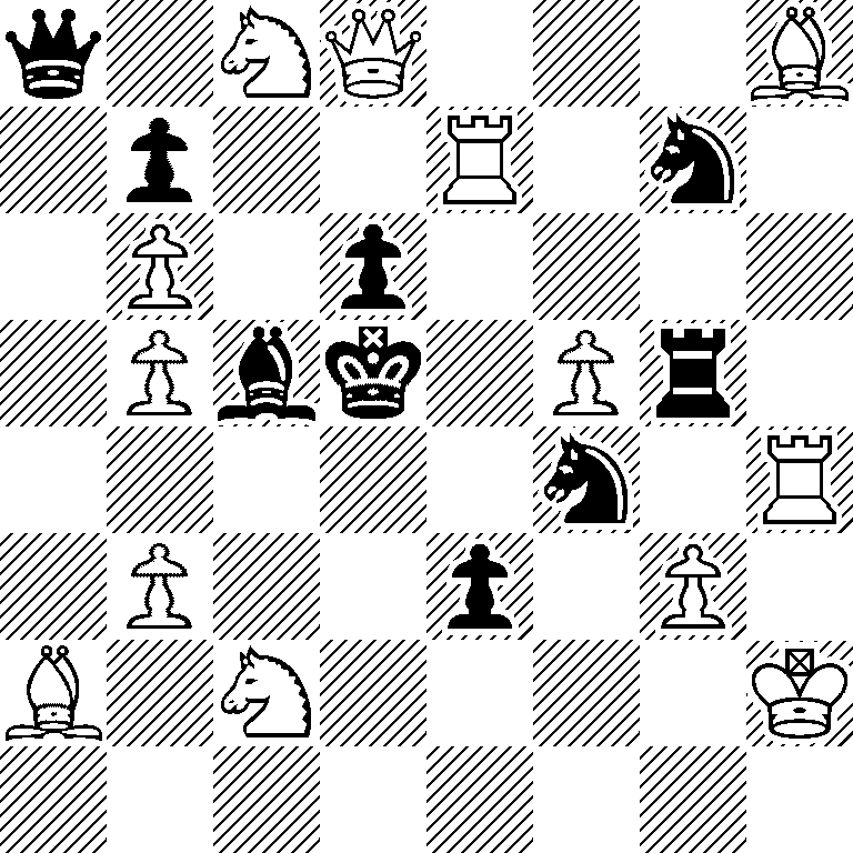 q1NQ3B/1p2R1n1/1P1p4/1Pbk1Pr1/5n1R/1P2p1P1/B1N4K/8